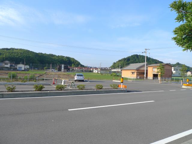 古代の道は直線道路