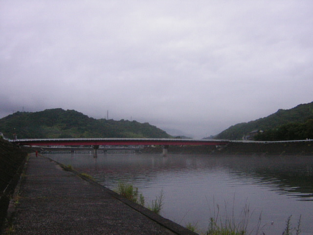 鏡川上流、米田橋