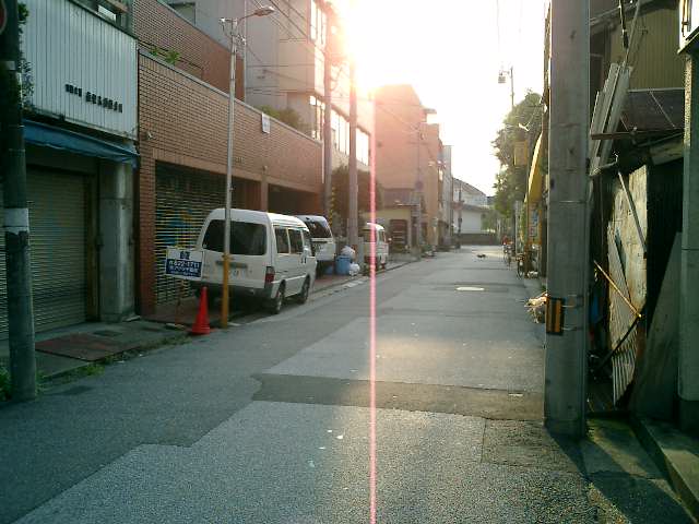 夏休み最終日、新市町