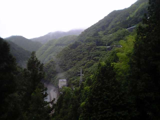 鏡川上流、天神水力発電所