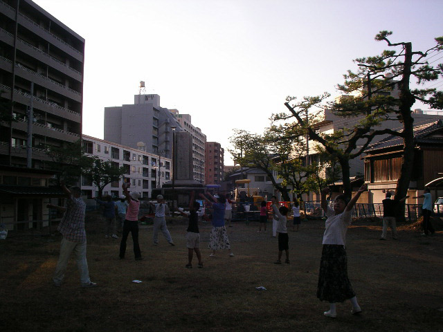 東九反田公園、工事が進んでだんだん狭くなってきました