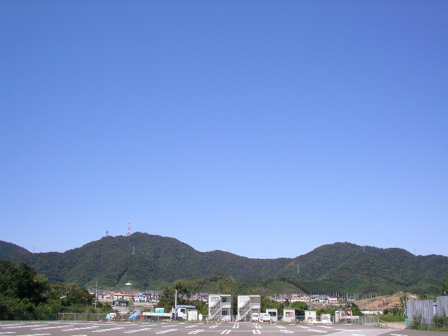ヨネッツから北の山々を眺める