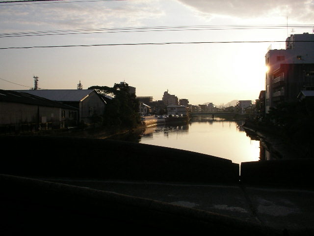 山田橋、刎橋、江ノ口村