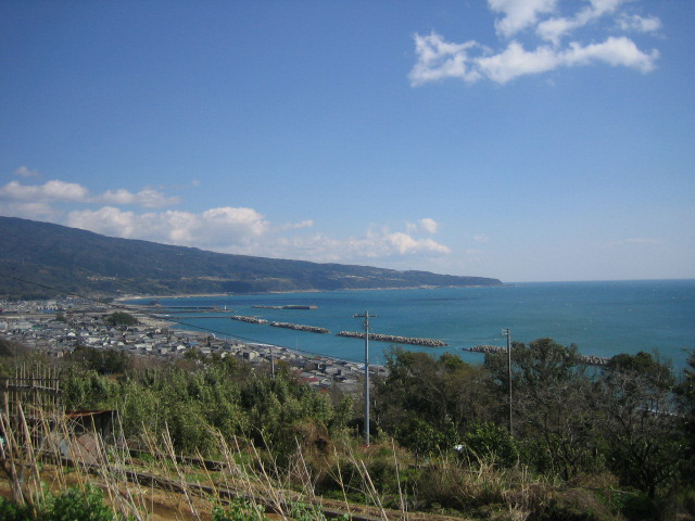 田野の海、羽根岬