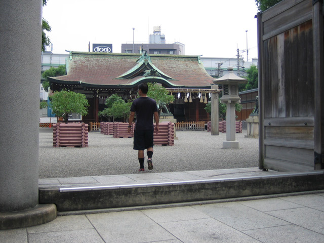 大阪、四天王寺から今宮戎