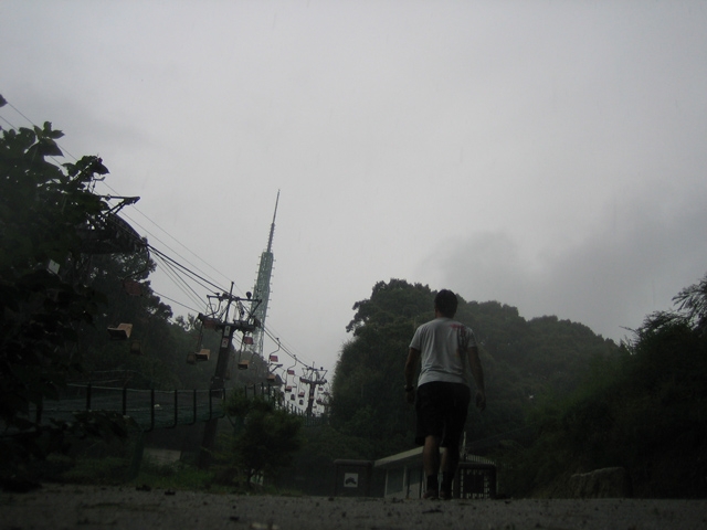 松山城のリフト