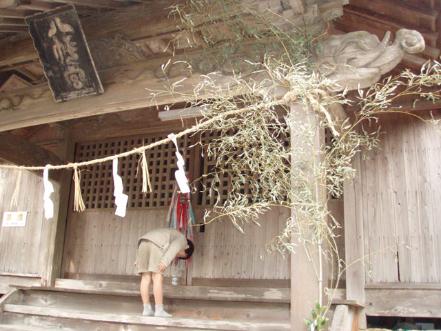 上岡八幡宮の象さん