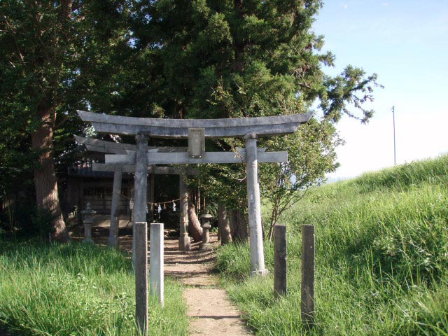 物部川、戸板島、堰留神社、石留神社