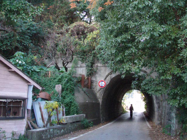 孕隧道、月見臺、宇津野山