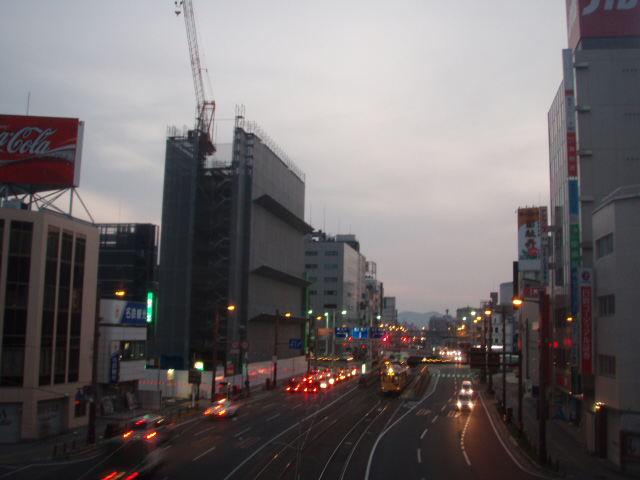 堺町、はりまや橋の風景の変遷