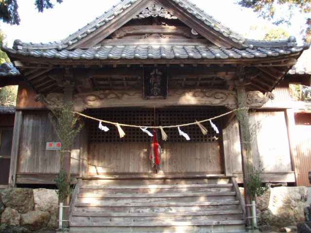 大晦日の上岡八幡宮
