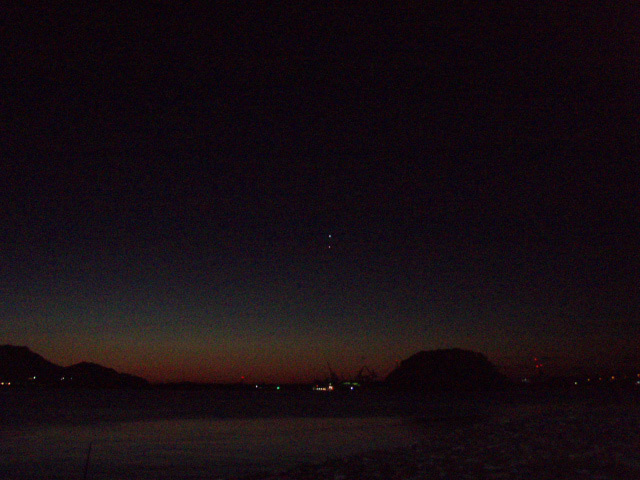 浦戸湾、玉島、金星、木星、冥王星