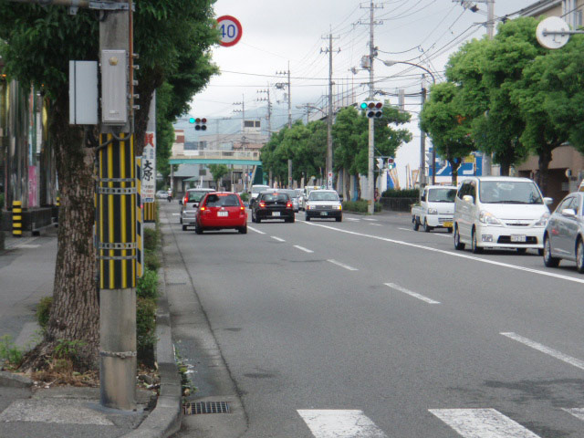 吉田町のスケート場、立体交差は今