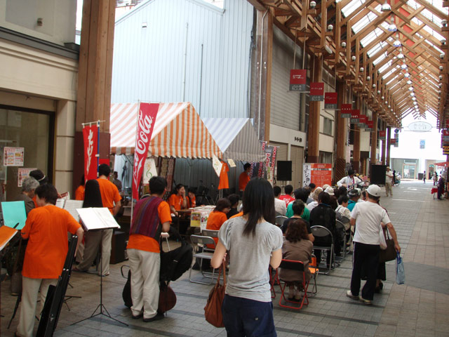 はりまや橋商店街、中種、音楽祭