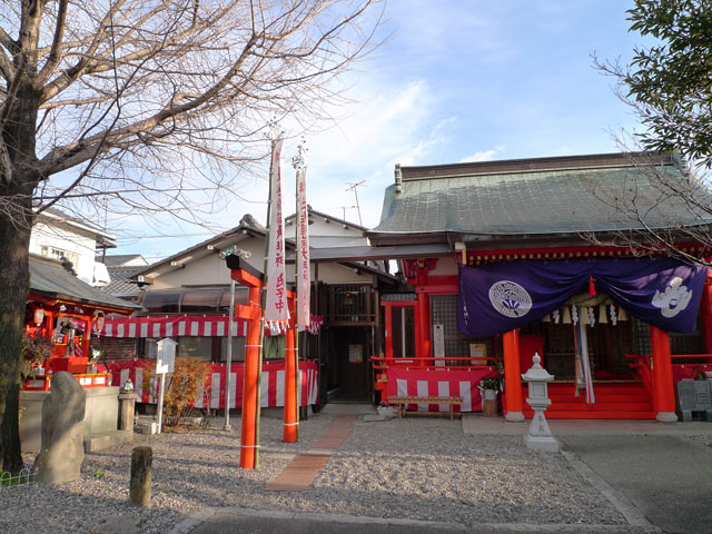 土佐稲荷神社さんと稲荷新地
