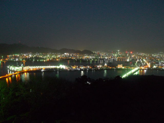 早朝の五台山からの絶景