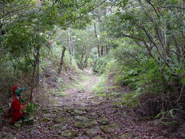 岩屋観音堂参道の丁石