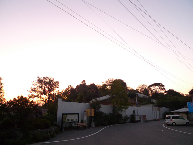 五台山、牧野の温室が無いなっちょります