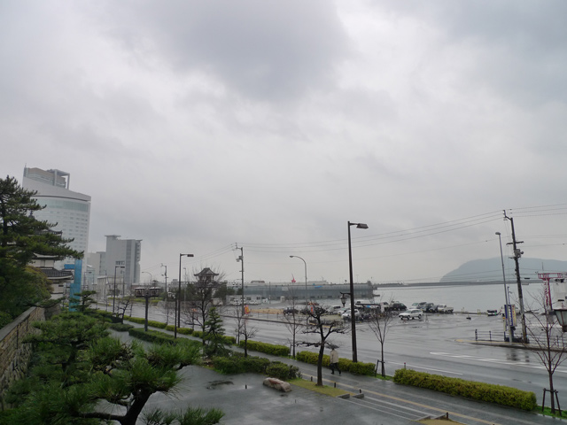 高松城、高松駅、連絡船、フェリー、上り下り