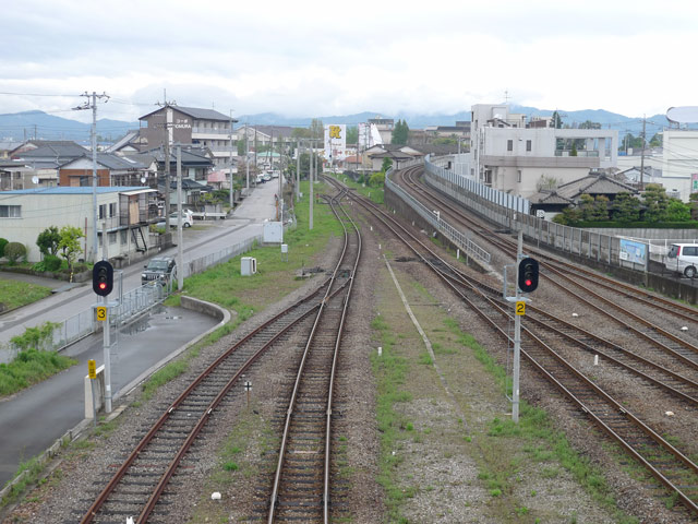 ここは後免駅、明日は7周年