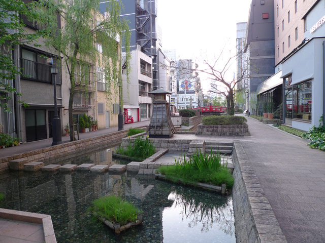 はりまや橋、堀川を現実的に妄想してみる