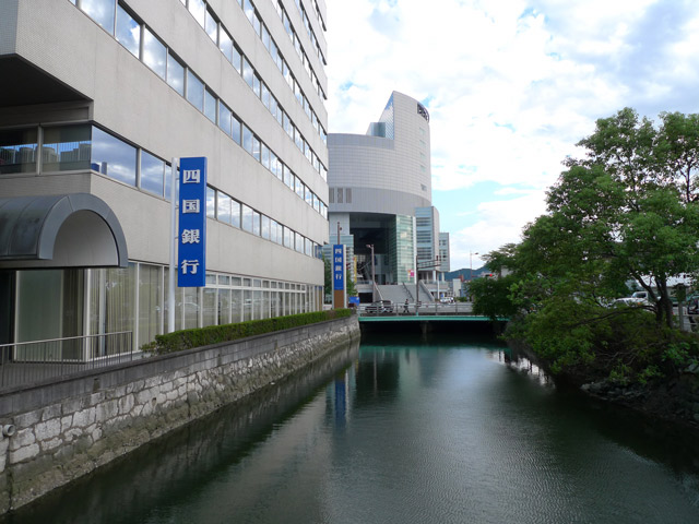 新堀川、堀川、四ツ橋、才谷屋さん