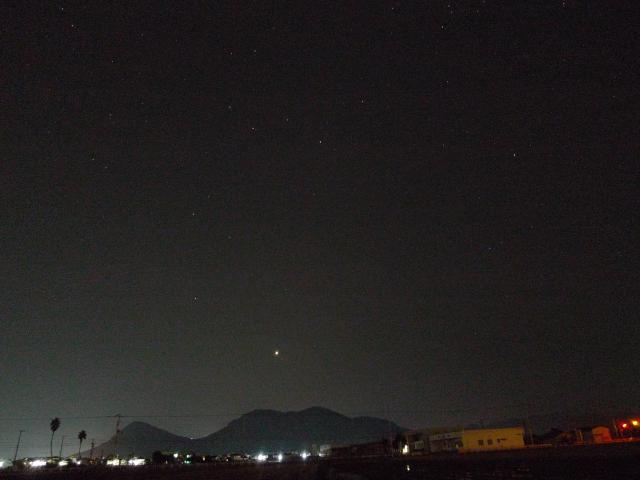 鉢伏山、しし座、金星、水星