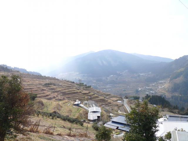 大豊町、怒田の棚田、八畝の棚田、南大王と中村大王と信号場