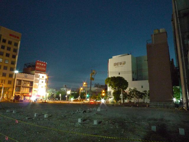 夜明け前の堀詰でタイムトリップ