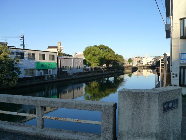 江ノ口川、中の橋を渡ると思い出す