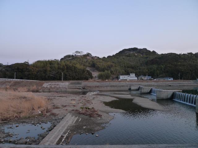 国分川の水量