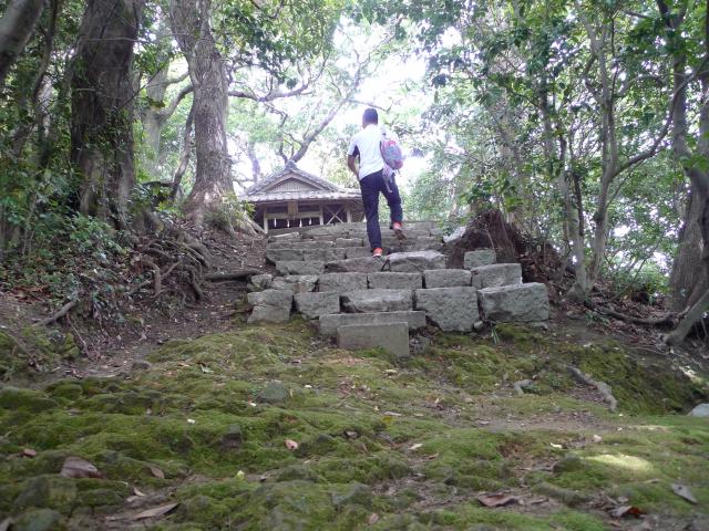 南嶺縦走、大海津見神社