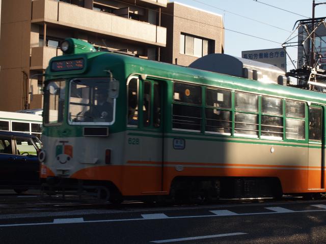 電車の模様
