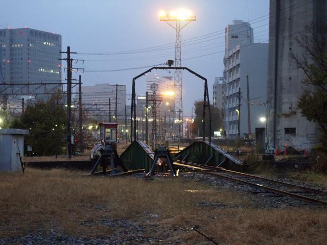 雨に濡れるターンテーブル痕跡