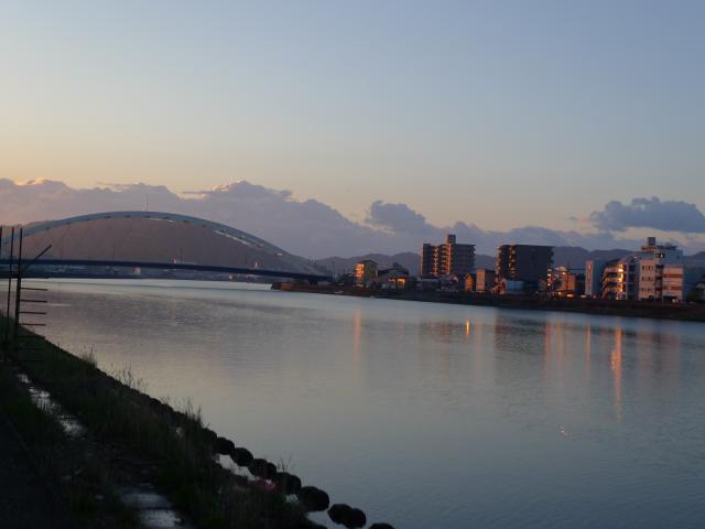 新田の朝日と新田郡三日月村