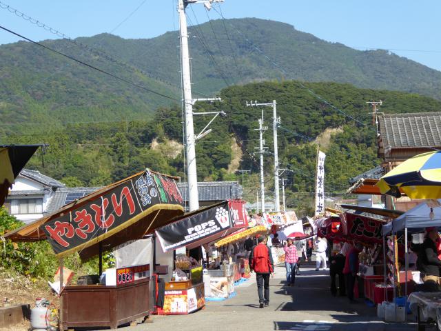 神峯さん、秋の大祭