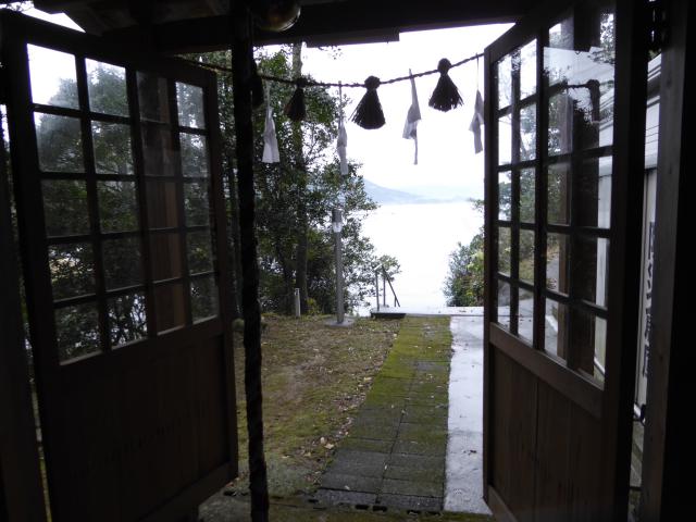 劔神社と津波