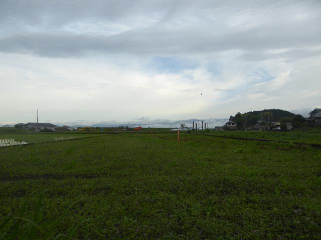 進む道路工事