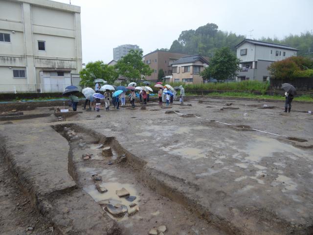 秦泉寺廃寺跡で、風景を想像する