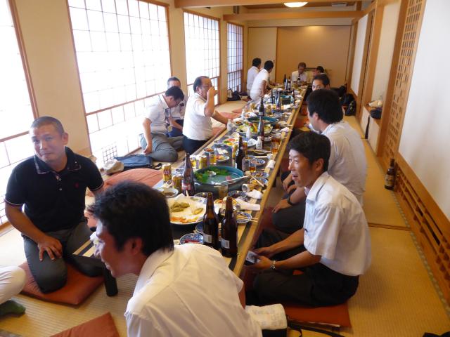 気温36℃の燗酒