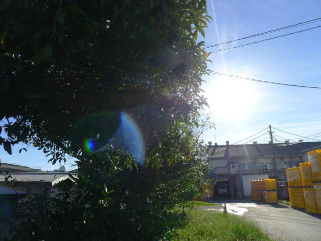 竜巻と秋空