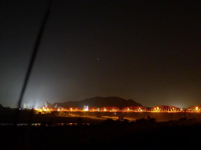 赤鉄橋、木星、沈下橋