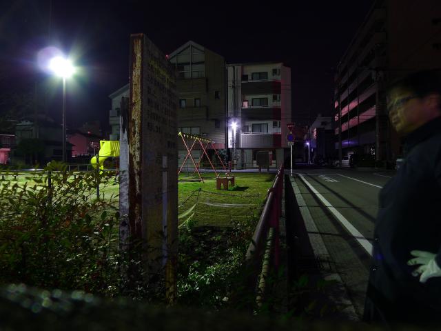 災害の記憶と説明板