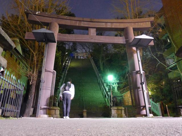 走る理由と出世の石段