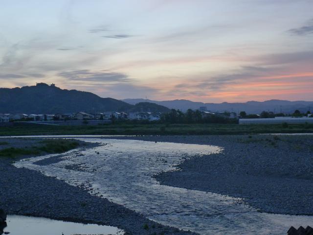 物部川、鮎、たたき寄席、ひまわり