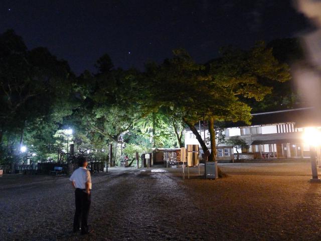 天満宮と、星