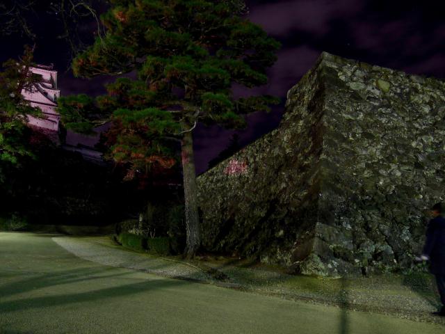 13mの野面積み
