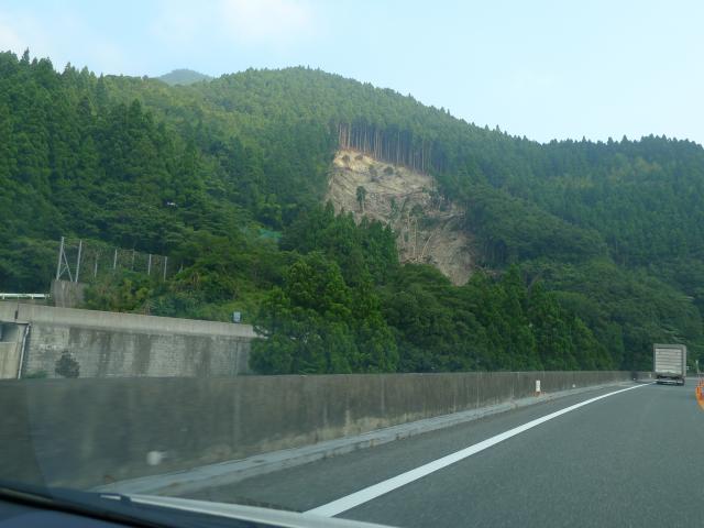 断層と地滑り