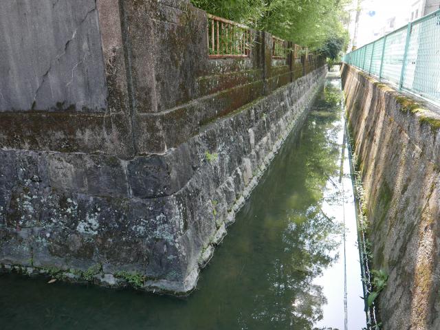 昭和小学校、石積み、甘藷畑