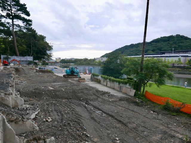 山内会館がない風景
